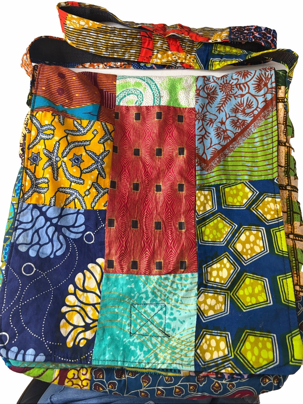 American Import Boho Crossbody Bag - Made in Ghana | OS